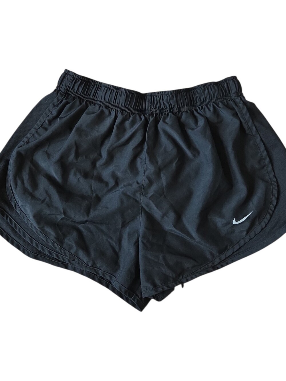 Nike Dri-FIT Black Running Athletic Shorts Women's Medium  Very Gently Used
